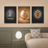 Brainchild – Tavelvägg – 3 valgfria posters – 50×70 cm
