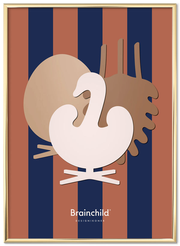 Brainchild - Affisch - Designikoner - Blå - Symfoni