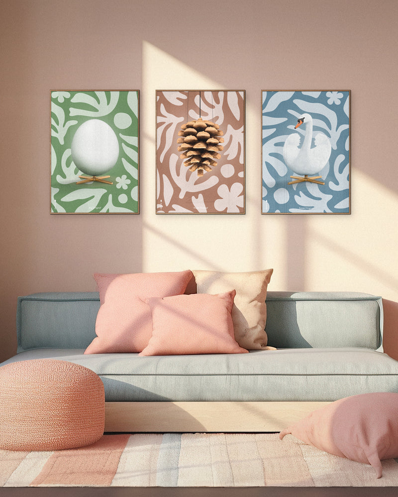 Brainchild – Pakkeløsning – Bildevegg – Flora – 3 valgfrie plakater – 50x70 cm