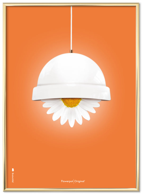 Brainchild - Affisch - Klassisk - Orange - Flowerpot