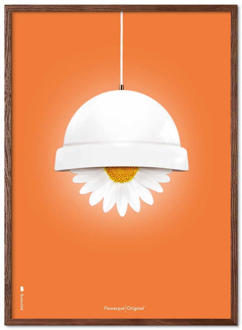 Brainchild - Affisch - Klassisk - Orange - Flowerpot