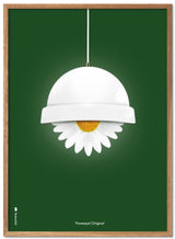 Brainchild - Affisch - Klassisk - Grön - Vit Flowerpot