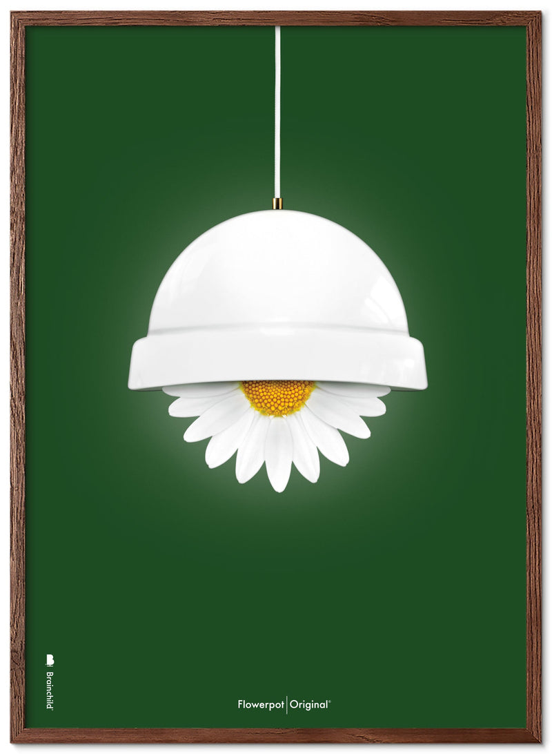 Brainchild - Affisch - Klassisk - Grön - Vit Flowerpot
