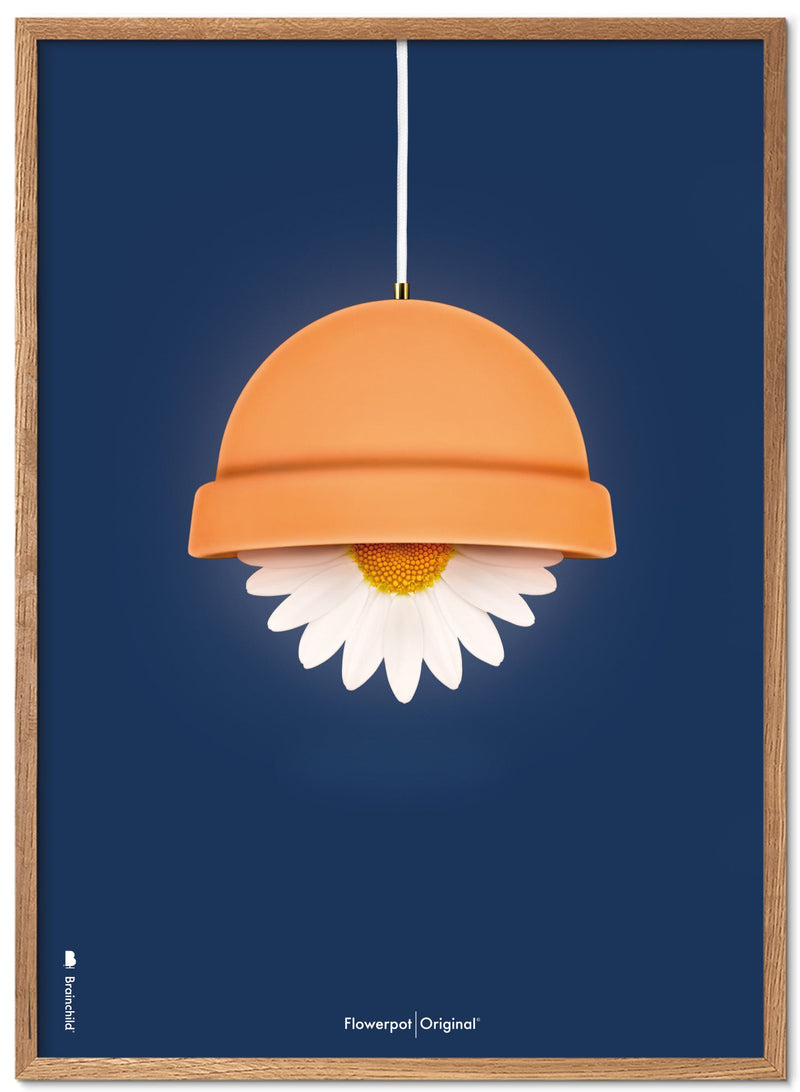 Brainchild - Affisch - Klassisk - Mörkblå - Flowerpot