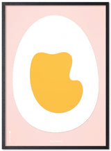 Brainchild - Affisch - Pappersklipp - Rosa - Ägg